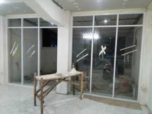 Pemasangan partisi almunium kantor pwpl bsd