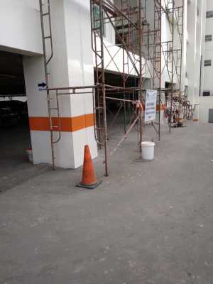 Pengecatan Eksterior Rumah Sakit Permata Pamulang